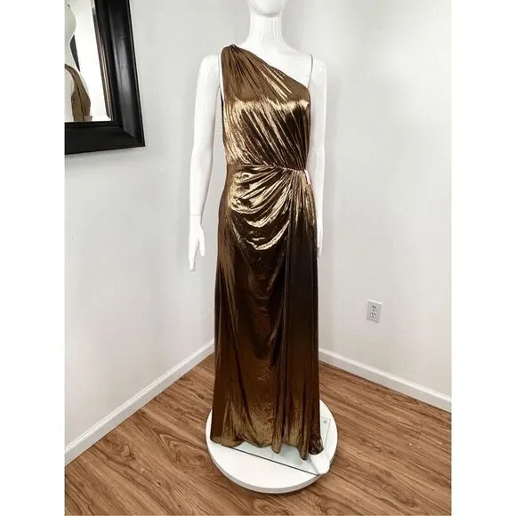 MAC DUGGAL METALLIC DRAPED ONE SHOULDER GRECIAN EVENING DRESS Size 10 is  available for purchase on au PAY Market - Imported Goods Online Store  Co.Ltd. | au PAY Market - Online Shopping Site